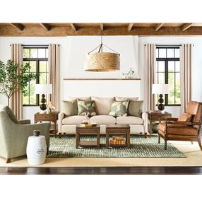 Nicolette Hamilton Auburn Square Bunching Coffee Table Set of 2