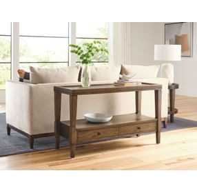 Oliver Hamilton Sepia Rectangular Sofa Table