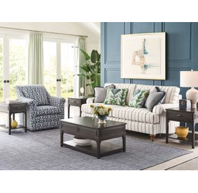 Serra Hamilton Soft Black Rectangular Lift Top Coffee Table