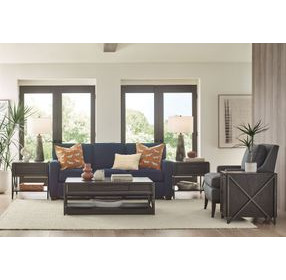 Simon Dark Stain Occasional Table Set