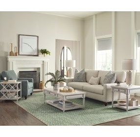 Terrace White Occasional Table Set