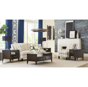 Tesha Dark Stain Occasional Table Set