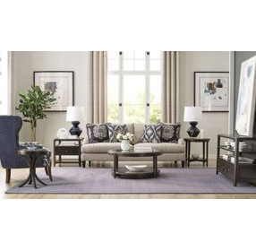 Whitaker Distressed Dark Stain Occasional Table Set