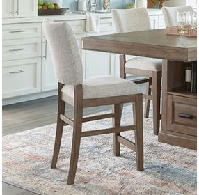 Sundance White Upholstered Counter Height Chair Set of 2