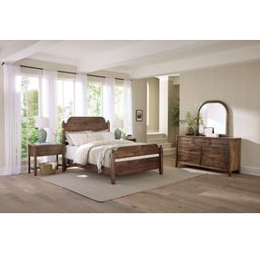 Pure Maple Syrup Arched Dresser Mirror
