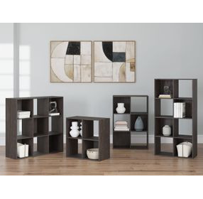 Piperton Charcoal Four Cube Organizer