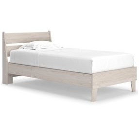 Socalle Natural Twin Platform Bed