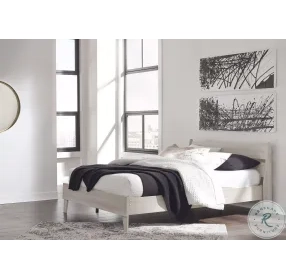 Socalle Natural King Panel Platform Bed