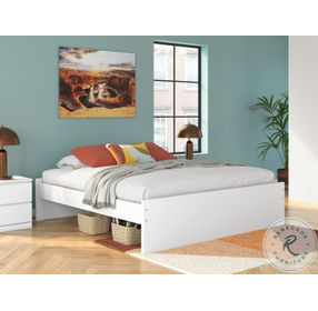 Onita White King Platform Bed
