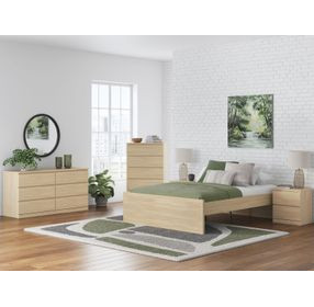 Onita Natural Platform Bedroom Set