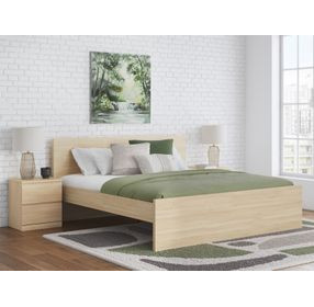Onita Natural King Panel Headboard