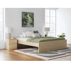 Onita Natural King Platform Bed