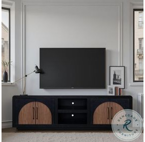 Eclipse Clove And Natural Walnut 92" TV Stand