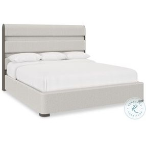 Prado Porcini Queen Upholstered Panel Bed