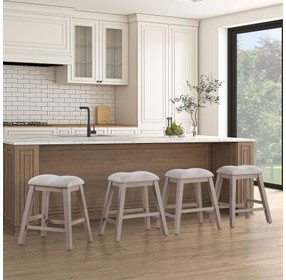 Taylor Gray Upholstered Counter Height Stool Set of 2