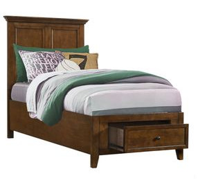 San Mateo Youth Tuscan Storage Panel Bedroom Set
