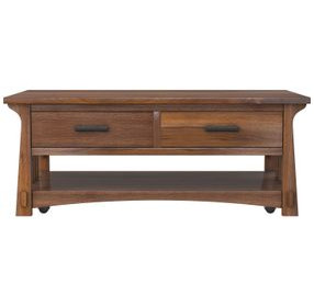 Eldora Saddle Brown Occassional Table Set