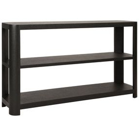 Emery Black 54" Console Table