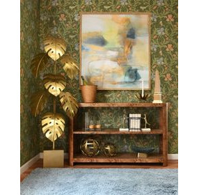 Emery Dark Brown 54" Console Table