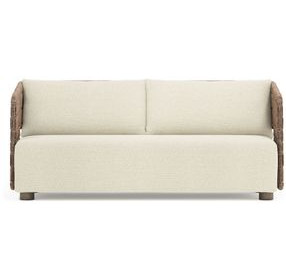 Maldives Cream Performance Fabric Outdoor Living Room Set