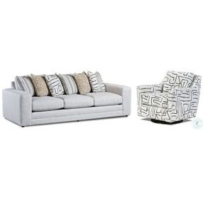 Durango Pewter Track Arms Living Room Set