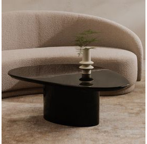 Eden Black Free Form Coffee Table