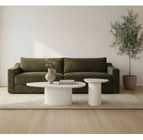Eden Ivory Free Form Coffee Table