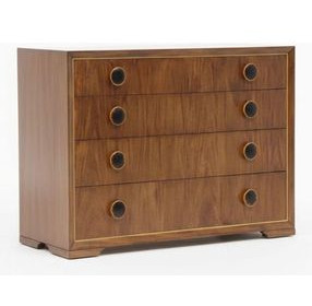 Boulevard Brown 4 Drawer Accent Chest
