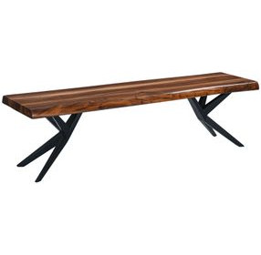 Rosewood Natural Sheesham 68" Dining Bench