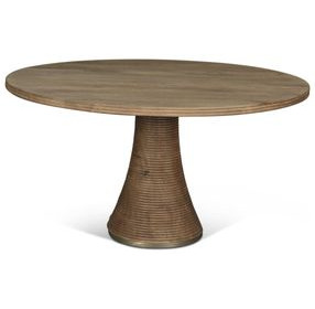 Provence Natural Brown 54" Round Dining Room Set