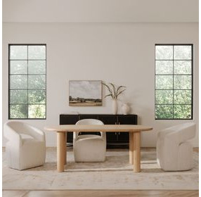 Milo Light Oak Dining Room Set