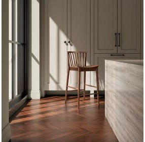 Marley Walnut Counter Height Stool