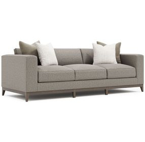 Noel Gray 100" Sofa with Pillows