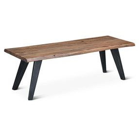 Knoxville Smoked Acacia 54" Dining Bench