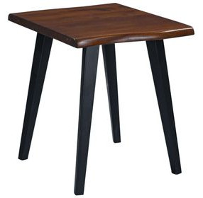 Knoxville Walnut Rectangular Side Table