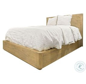 Oakridge Weathered Natural Queen Platform Bed