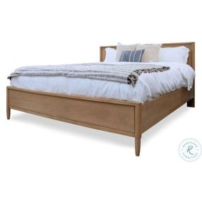 Maplewood Warm Maple King Low Profile Platform Bed