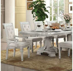 Stella Mia Ivory Armchair Set of 2