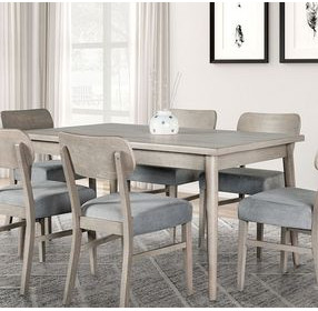 Keynes Gray Rectangular Dining Room Set