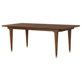 Hepburne Walnut 82" Rectangular Dining Room Set