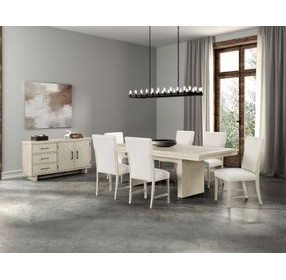 Hagerman Natural 94" Extendable Rectangular Dining Table