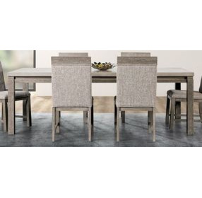 Gristalt Gray and Stone Gray Rectangular Dining Room Set