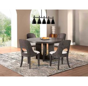 Sterling West Ash Gray 54" Round Dining Table