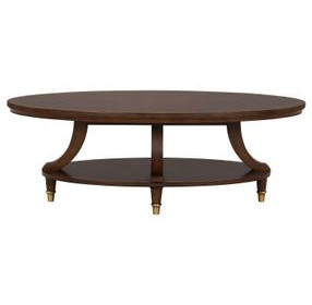 Westerham Dark Cherry Oval Occasional Table Set
