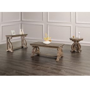 Giordani Weathered Oak Rectangular Cocktail Table
