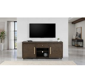 Vellara Dark Walnut 70" TV Stand