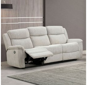 Sandbach Light Gray Manual Reclining Living Room Set