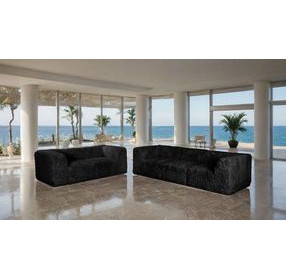 Nappi Black Modular Living Room Set