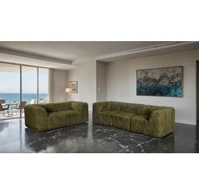 Nappi Olive Green 107" Modular Sofa