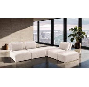Stavanger Light Brown 5 Piece Modular Sectional